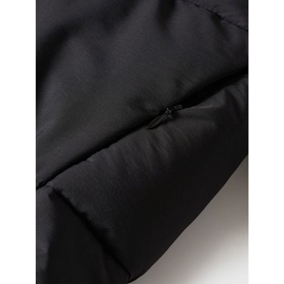 Mango Oversize Quilted Coat Black - Picture 6 of 8